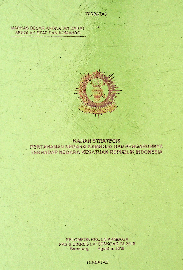 PERTAHANAN NEGARA KAMBOJA DAN PENGARUHNYA TERHADAP NEGARA